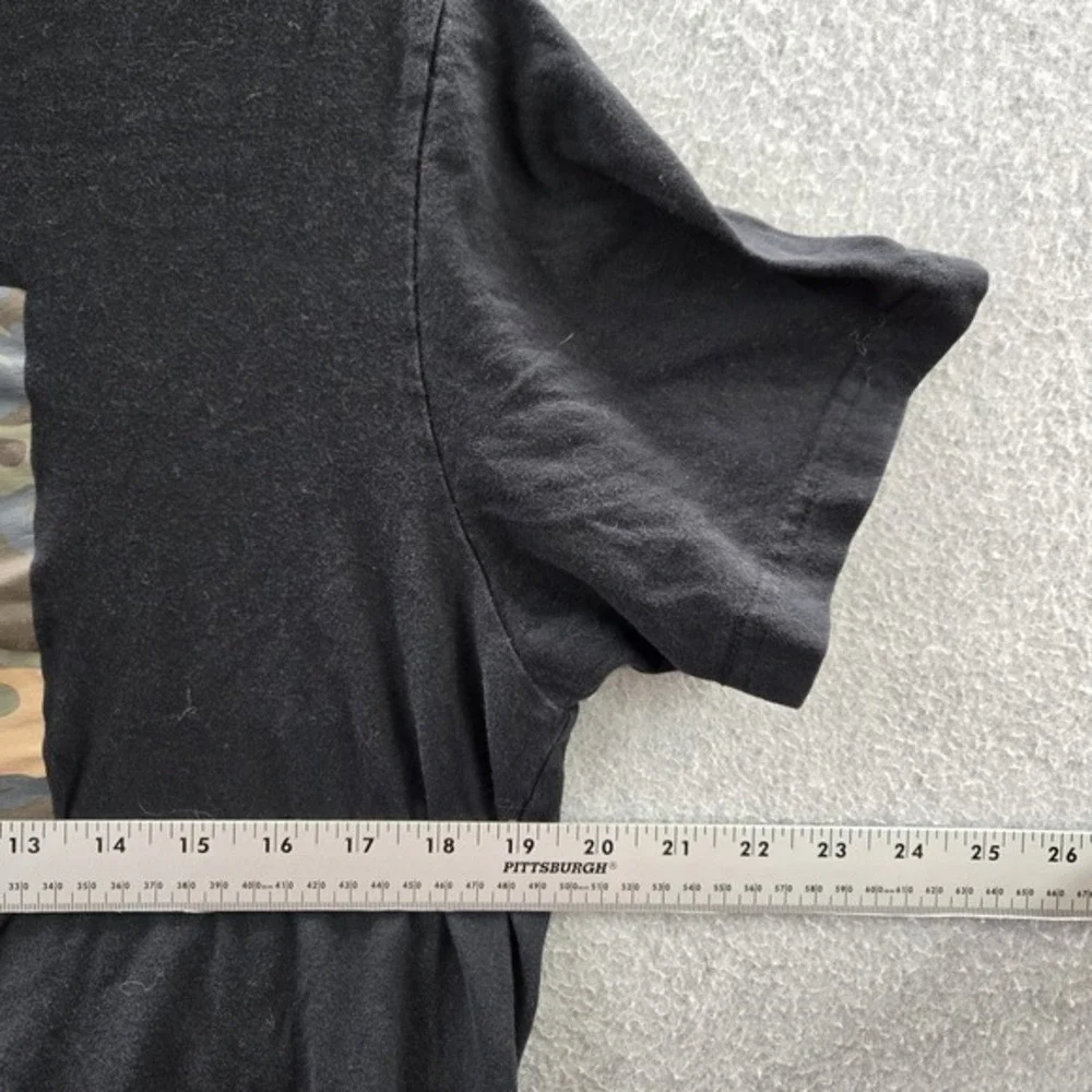 The North Face Men Shirt M Black‎ Camouflage Logo Box Short Sleeve